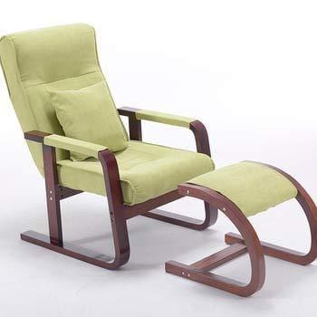 Handicrafts Wooden Chiar with a Foot Rest - Ouch Cart