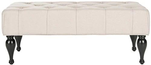 Safavieh Mercer Collection Rupert Bench, Taupe - Ouch Cart
