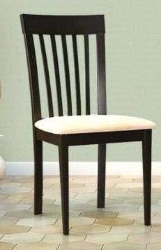 Handicrafts Standard Wooden Easy to Comfort Upholstery Seating Chair Set of 2 PCs in Walnut Finishing - Ouch Cart