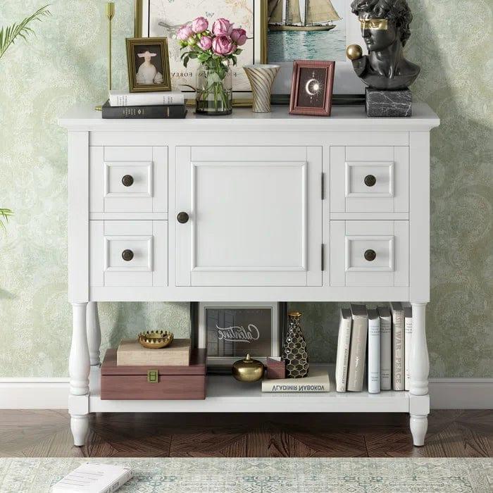 Solid Wood Console Table - Ouch Cart