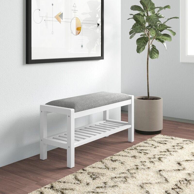 Buy Shoe Rack Online in India | Shoe Rack with Seating | Shoe Rack with Storage Online | Wooden Shoe Rack in India