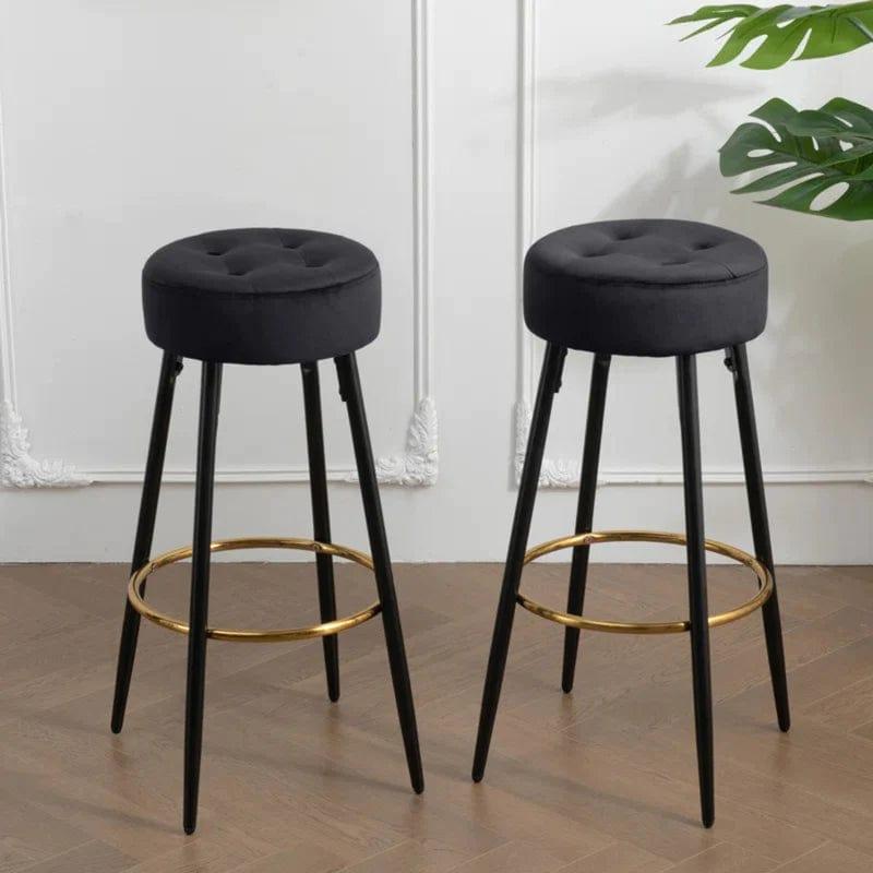 CEAZAR COUNTER STOOL / High Stool Pack of 2 - Ouch Cart