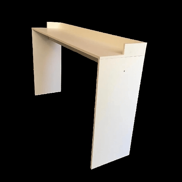 Overbed Rolling Table/Laptop/Breakfast Wooden Table Trolley By Miza - Ouch Cart