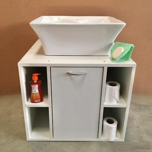 Bathroom Multilayer Vanity For Over The Counter Washbasin By Miza - Ouch Cart