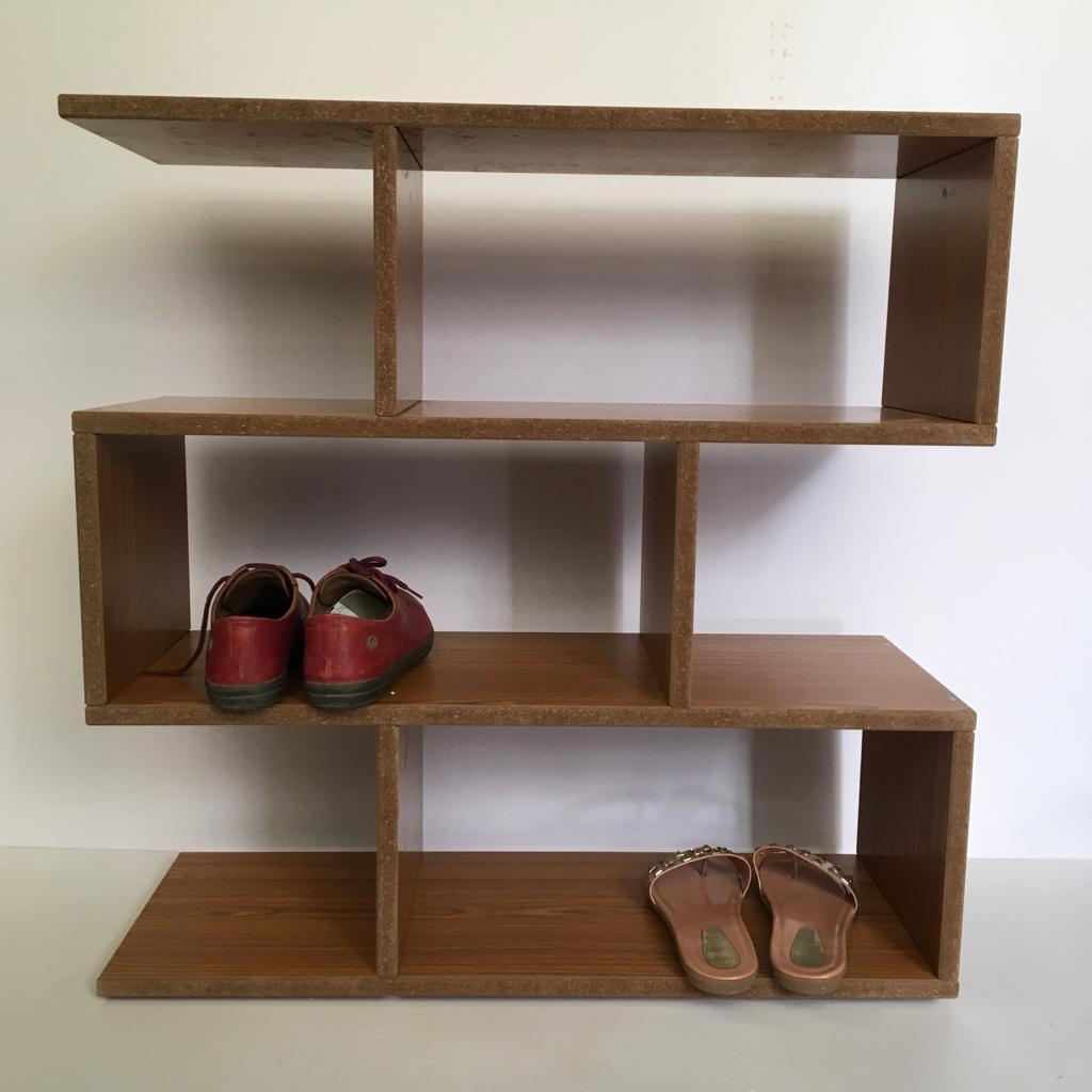 Zig Zag Levelled Shoe Organizer By Miza - Ouch Cart