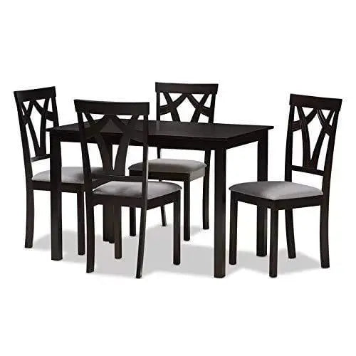 Modern and Contemporary 5 Piece Breakfast Nook Dining Set. - Ouch Cart