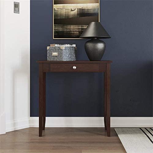 Rosewood Tall Sofa Console Table, Multi-purpose Small Space Table - Ouch Cart