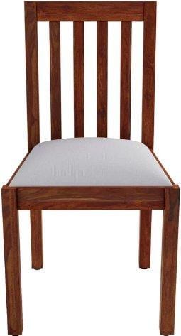 Sheesham Wooden Aptitude Solid Wood Cushioned Dining Chair Set of 2 PCs
