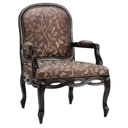 Handicrafts Teak Wooden Royal Chair Armrest Seating Chair for Home & Office - Ouch Cart | arm chair