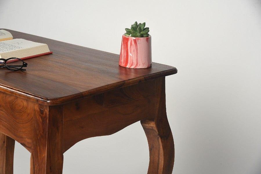 Sheesham Wood Andhaka Stylish Study Table - Ouch Cart