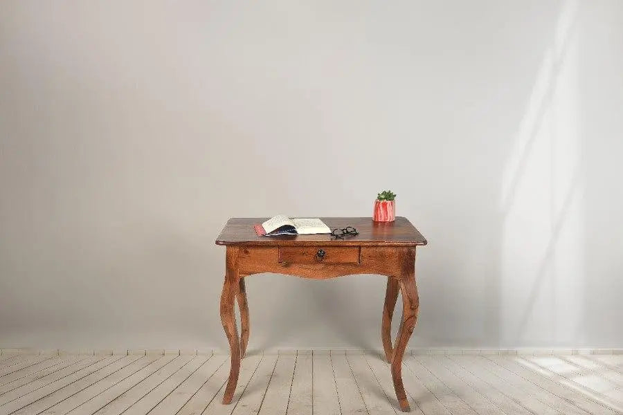 Sheesham Wood Andhaka Stylish Study Table - Ouch Cart