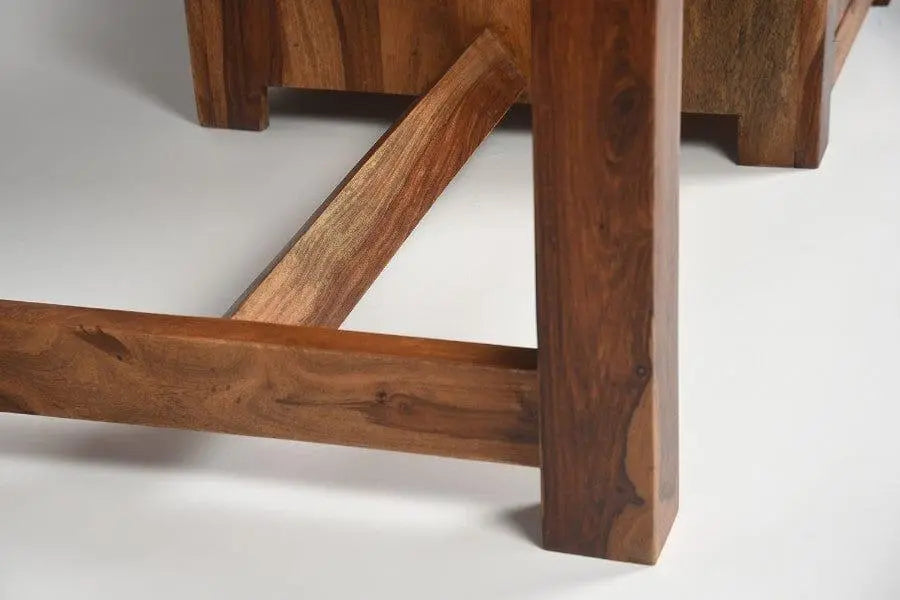 Sheesham Wood Anusuya Study Table With Drawers - Ouch Cart