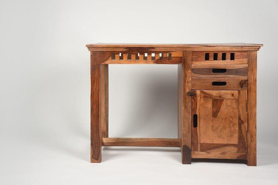 Sheesham Wood Anusuya Study Table With Drawers - Ouch Cart
