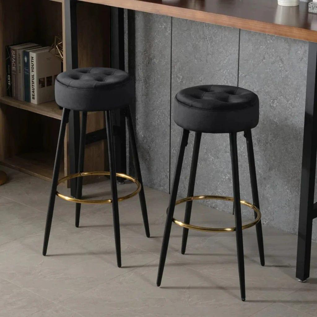 CEAZAR COUNTER STOOL / High Stool Pack of 2 - Ouch Cart