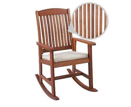 Wooden Rocking Chair, Wooden Rolling Chair, Wooden Easy Aaram Chair - Ouch Cart
