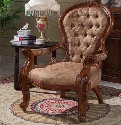 Handicrafts Teak Wood Royal Comfortable Chair