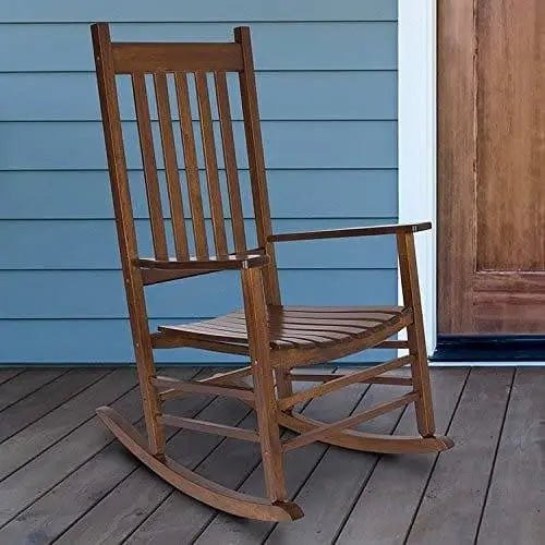 Vermont Porch Rocker, White - Ouch Cart