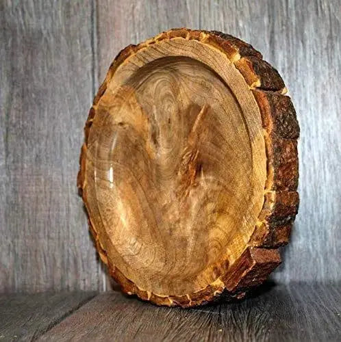ANTIQUE WOODEN TRAY/ BOWL/ PLATTER - Ouch Cart