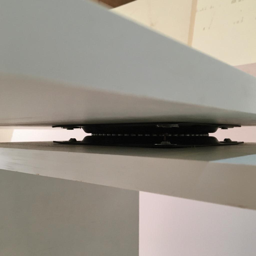 Folding Rotating L - Shaped Corner Desk/Computer Table For Office & Home By Miza - Ouch Cart