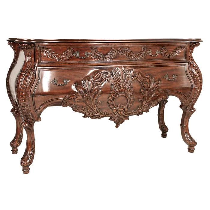 hand carved Sheesham Wood Console Table - Ouch Cart