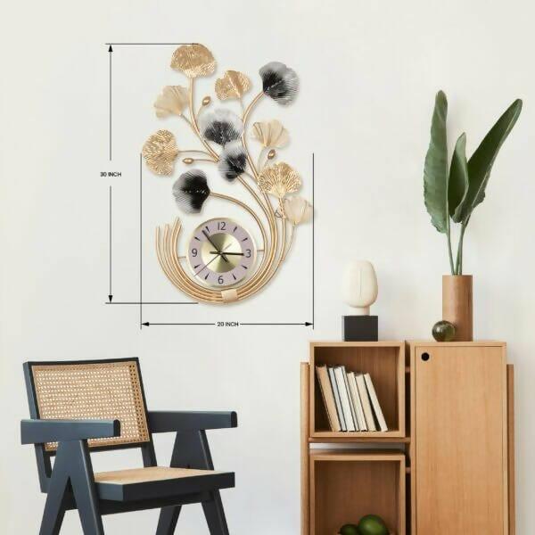 HALF DESIGN WALL CLOCK - Ouch Cart