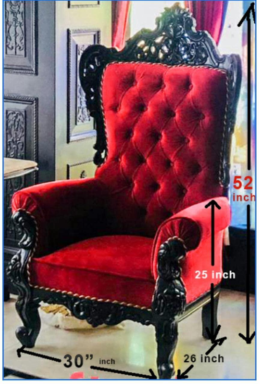 Wooden Maharaja Chair - Ouch Cart - Arm Chair