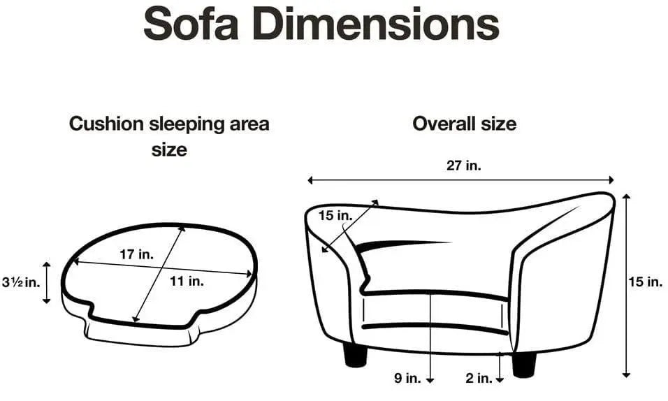 Ultra Plush Snuggle Sofa Bed in Light Pink - Ouch Cart