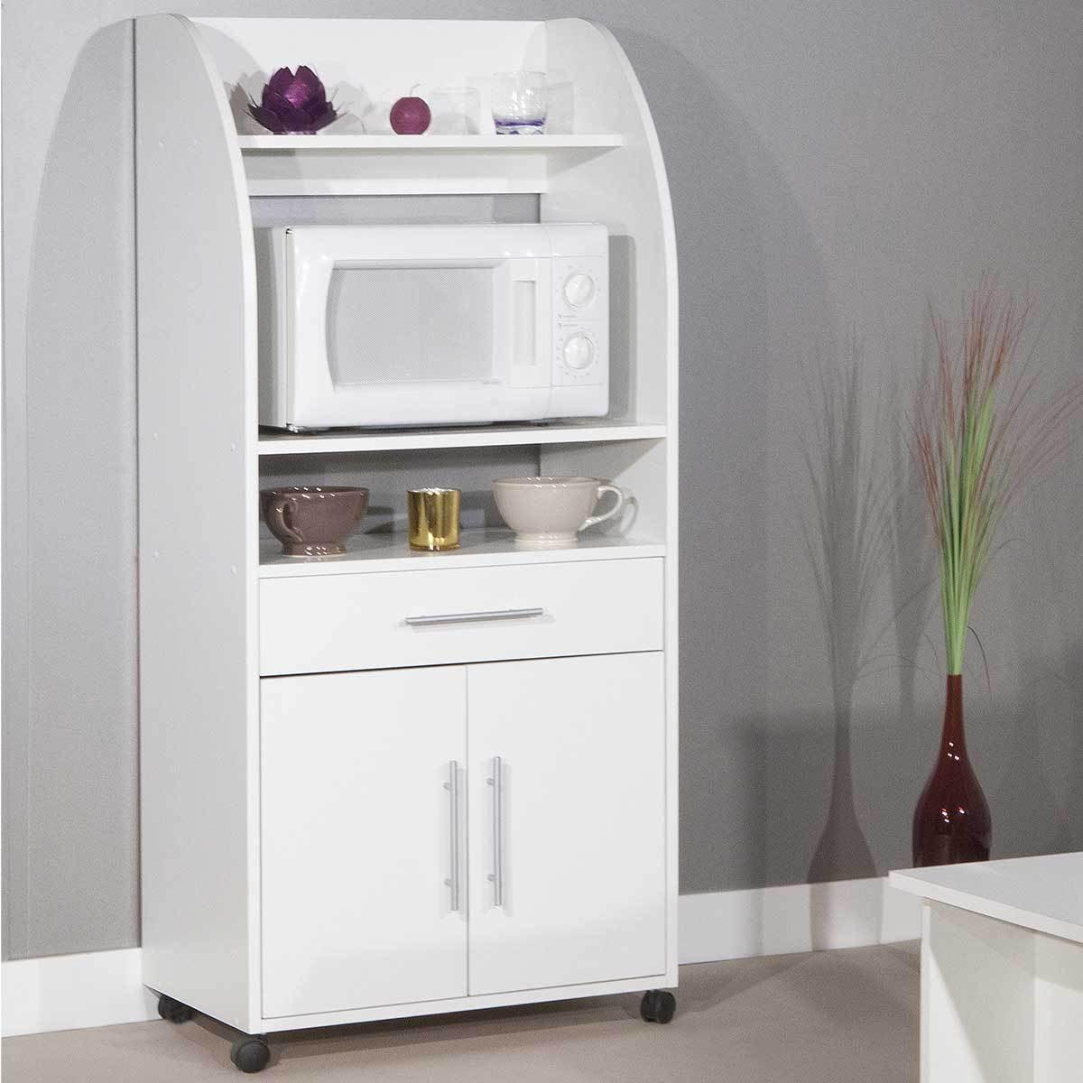 Microwave Trolley Cabinet Stand For Kitchen Essentials By Miza - Ouch Cart