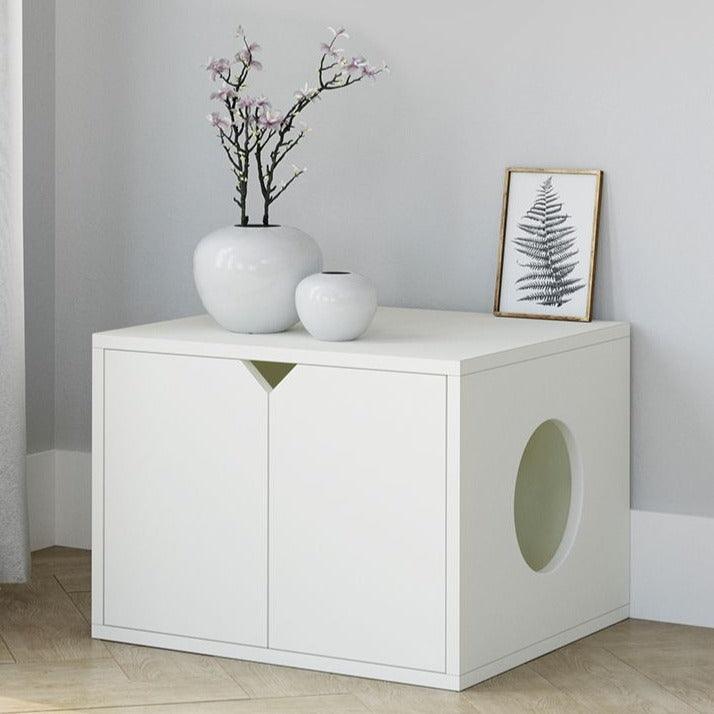 Wooden Cat House / Pet Furniture By Miza - Ouch Cart