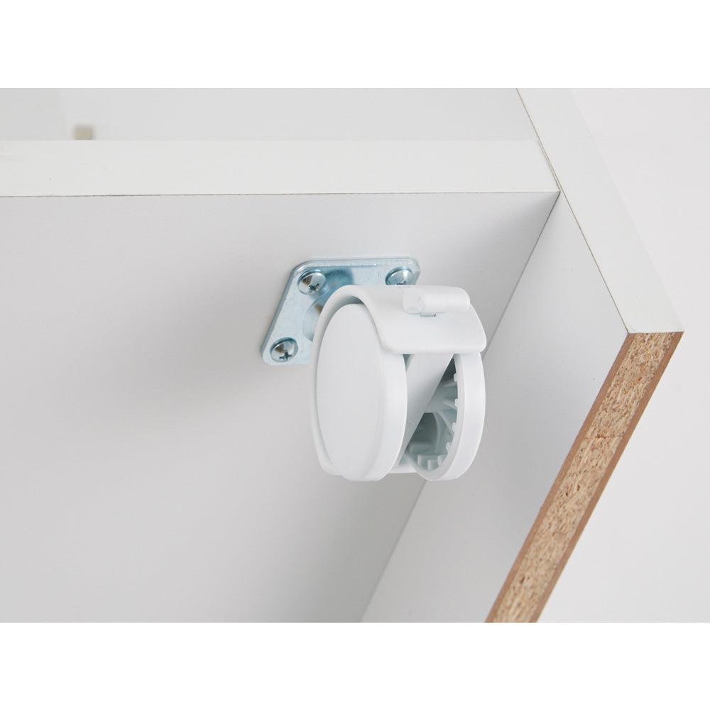 Simple And Stylish Book Shelves With Wheels By Miza - Ouch Cart