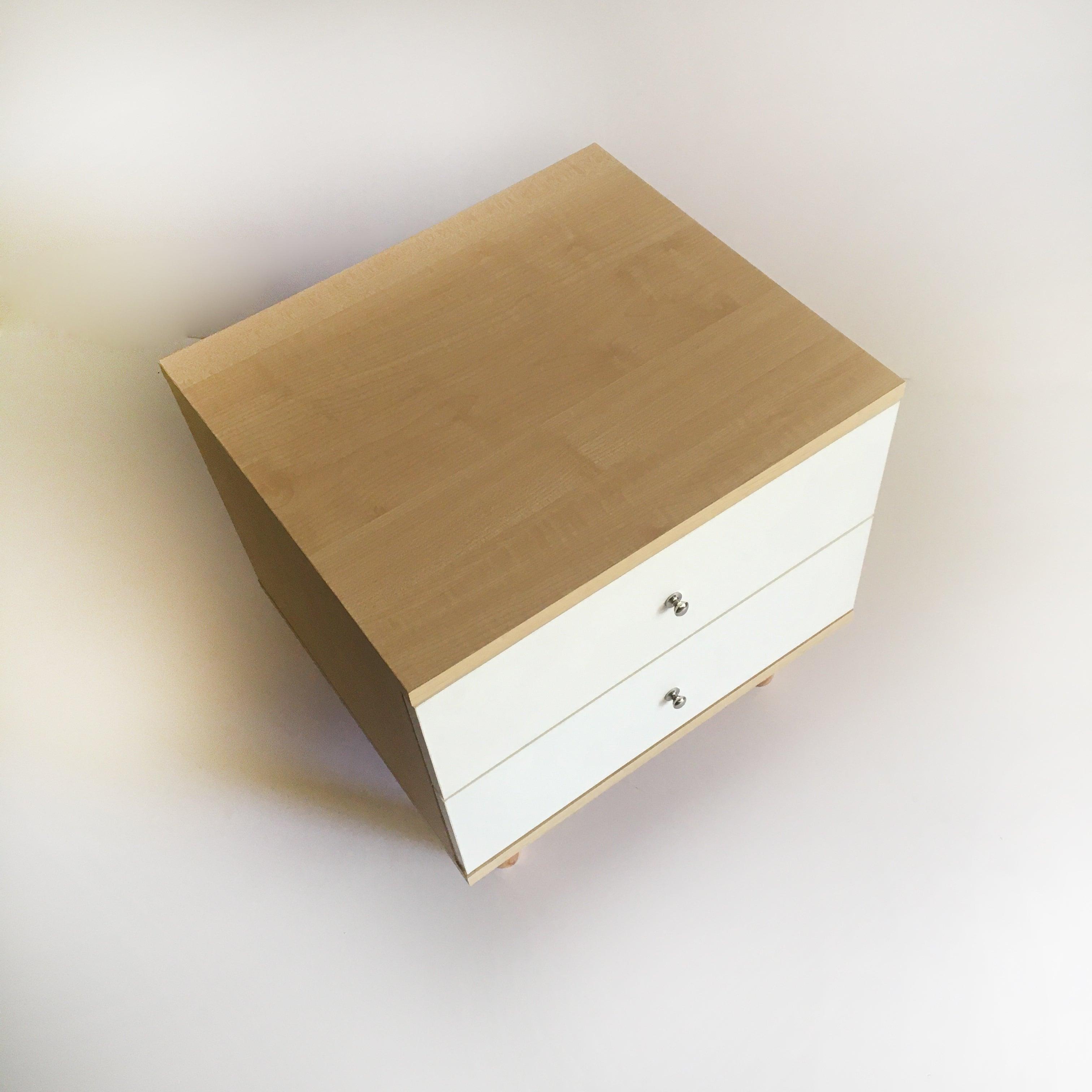 Multi Drawers Box Design Bedside Table/ Sofa Side Table / Coffee Table By Miza - Ouch Cart