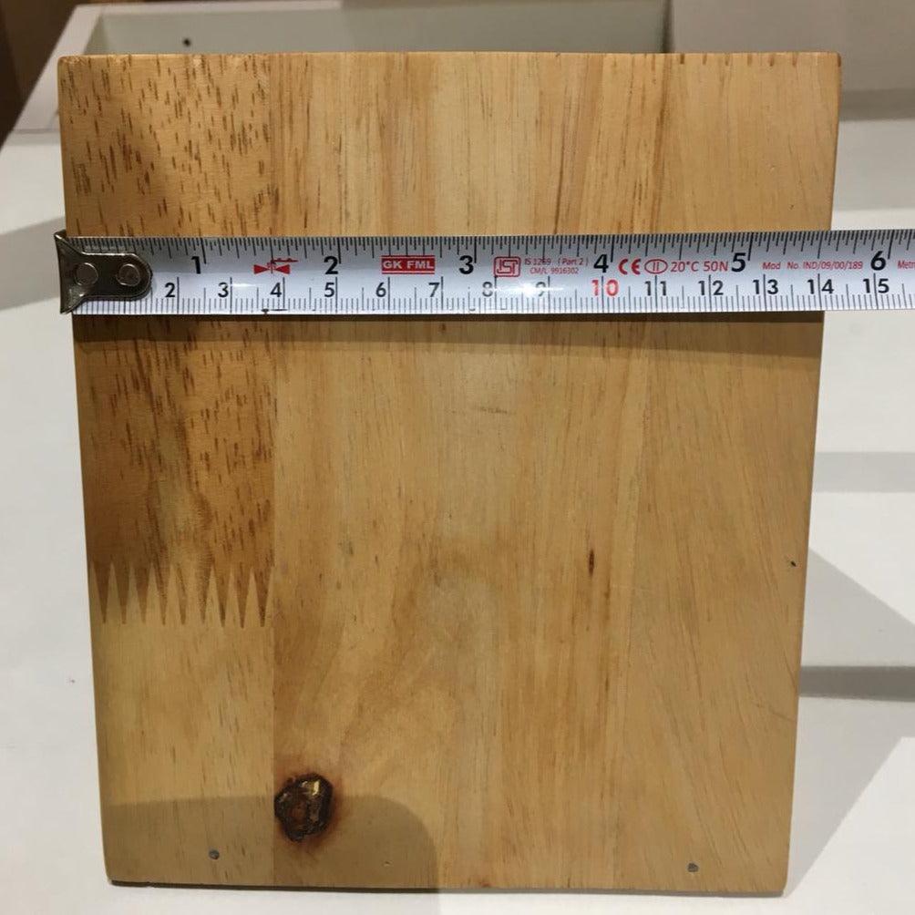 Stylish Triangular Wooden Book Holder For Study Table/Office Table ( With Complementary Coaster ) By Miza - Ouch Cart