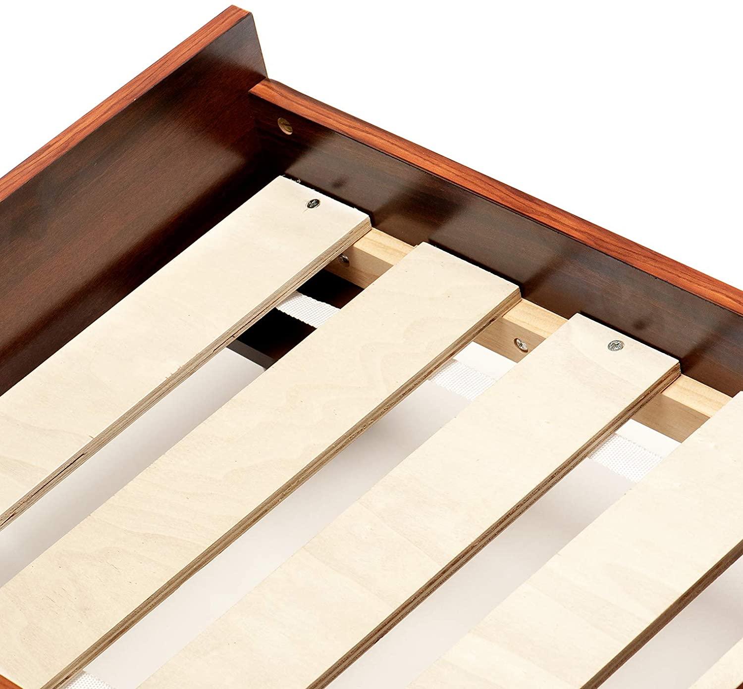 Pet Bed Frame for Small, Medium, and Large Dogs and Cats - Elevated Mid-Century Modern Style Platform Dog Bed - Ouch Cart