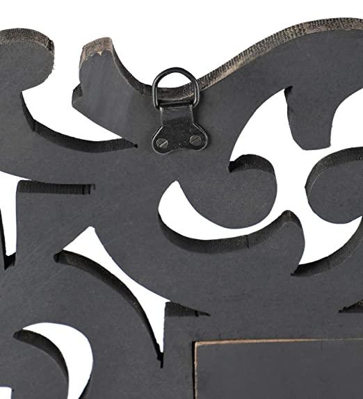 Wood Decorative Hand Crafted Mirror, 24 X Inch (Gold), Square, Wall Mount, Framed - Ouch Cart