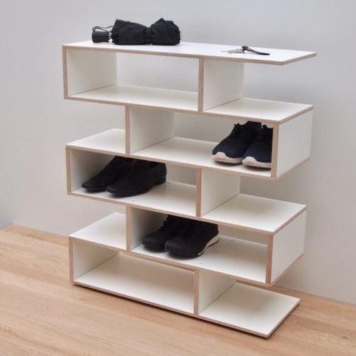 Zig Zag Levelled Shoe Organizer By Miza - Ouch Cart
