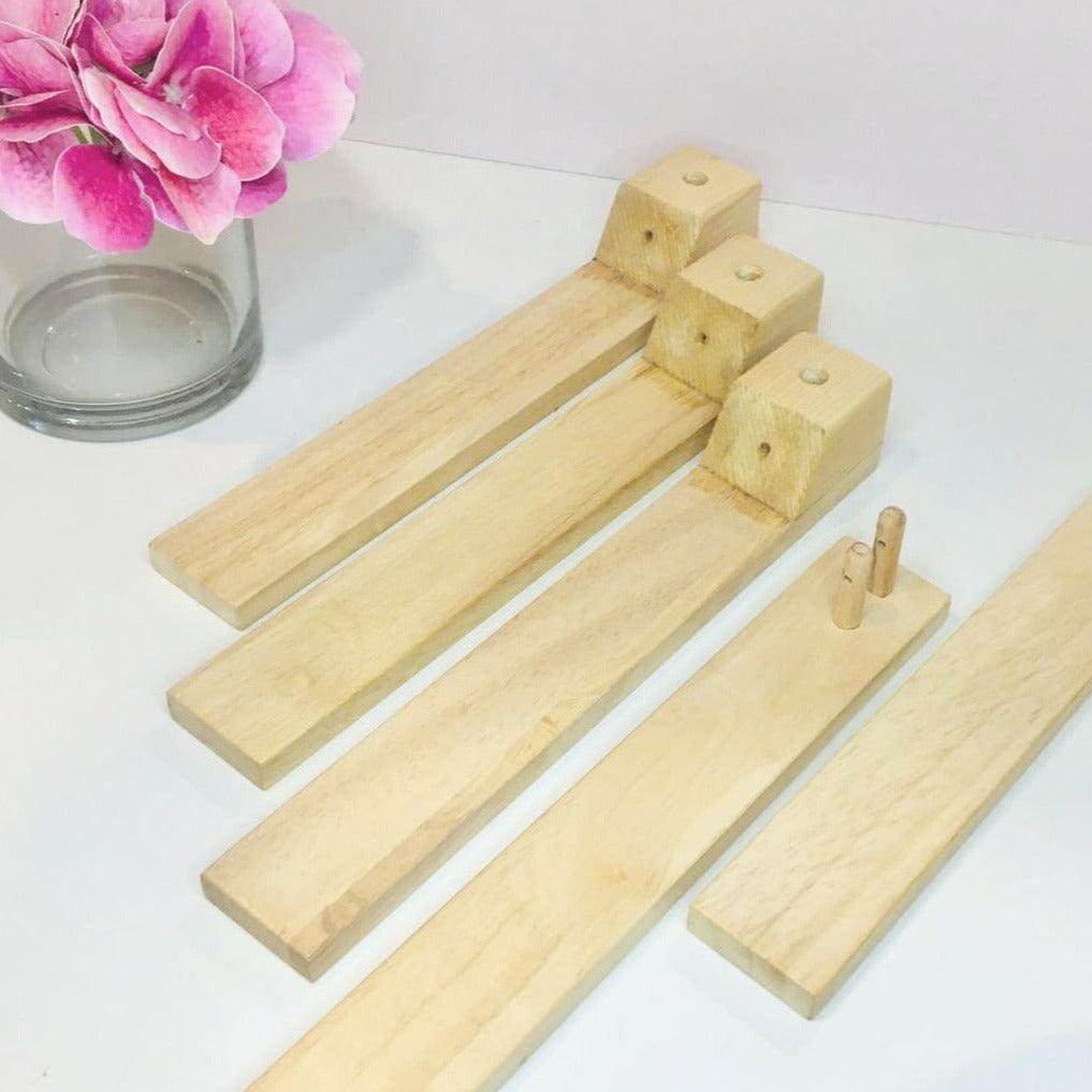 Reliable Wooden Agarbatti Stand with Ash Catcher Dhoop Stick Holder For Home Mandir By Miza - Ouch Cart