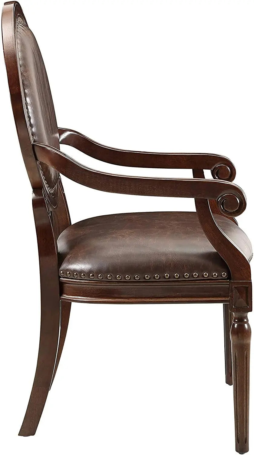 Accent Antique Design Upholstered Chair - Ouch Cart
