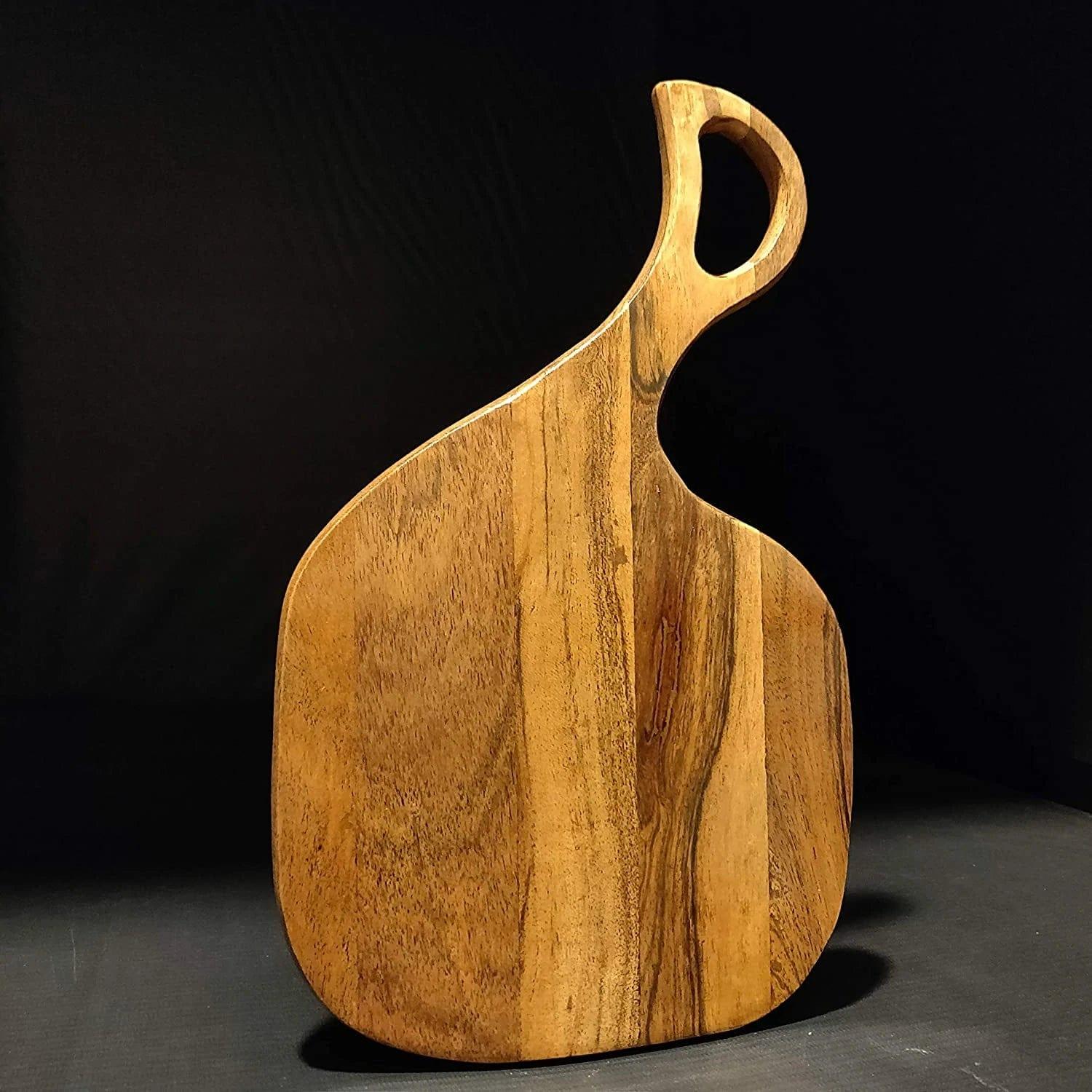 BEAUTIFULLY DESIGNED ACACIA WOOD CHOPPING BOARD - Ouch Cart