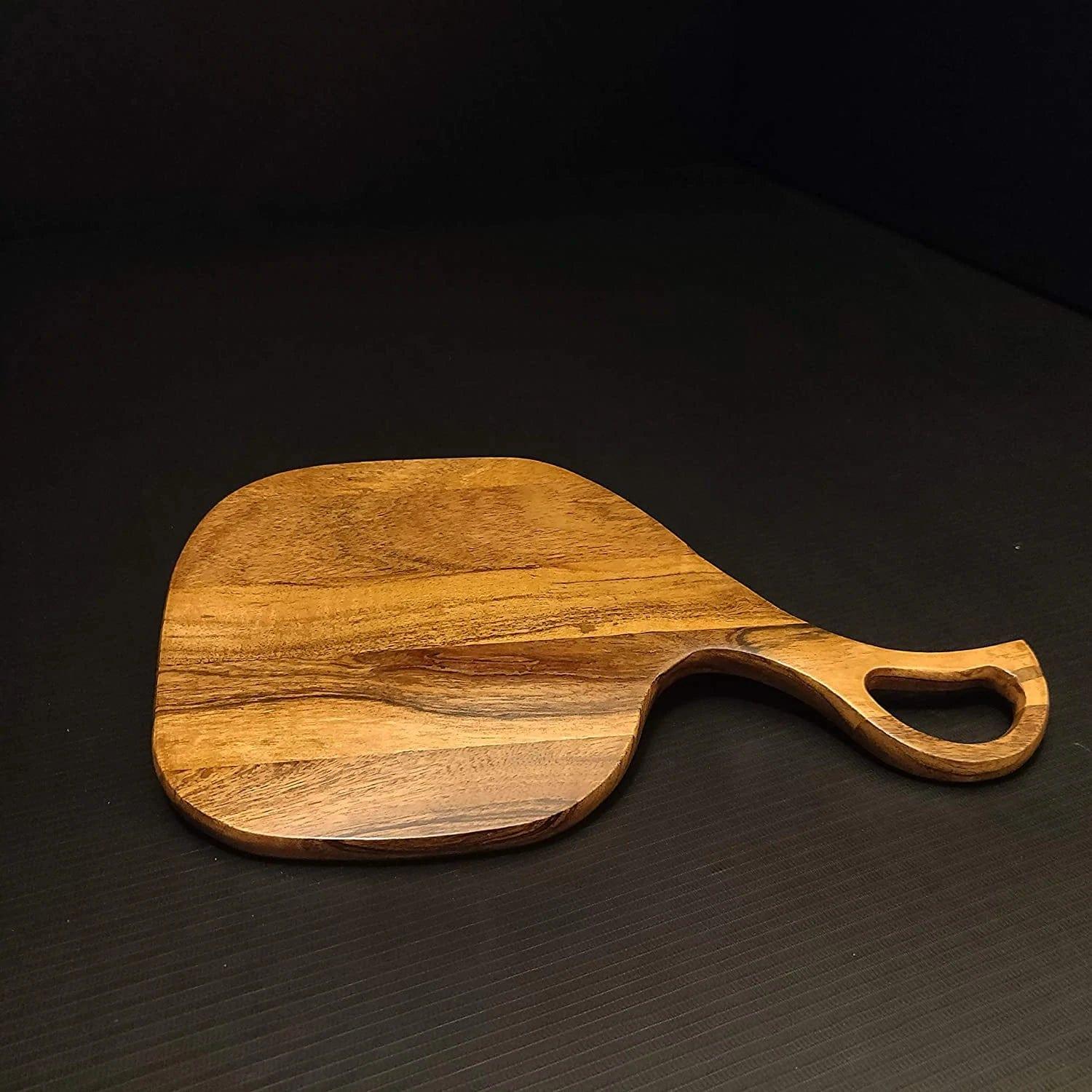 BEAUTIFULLY DESIGNED ACACIA WOOD CHOPPING BOARD - Ouch Cart