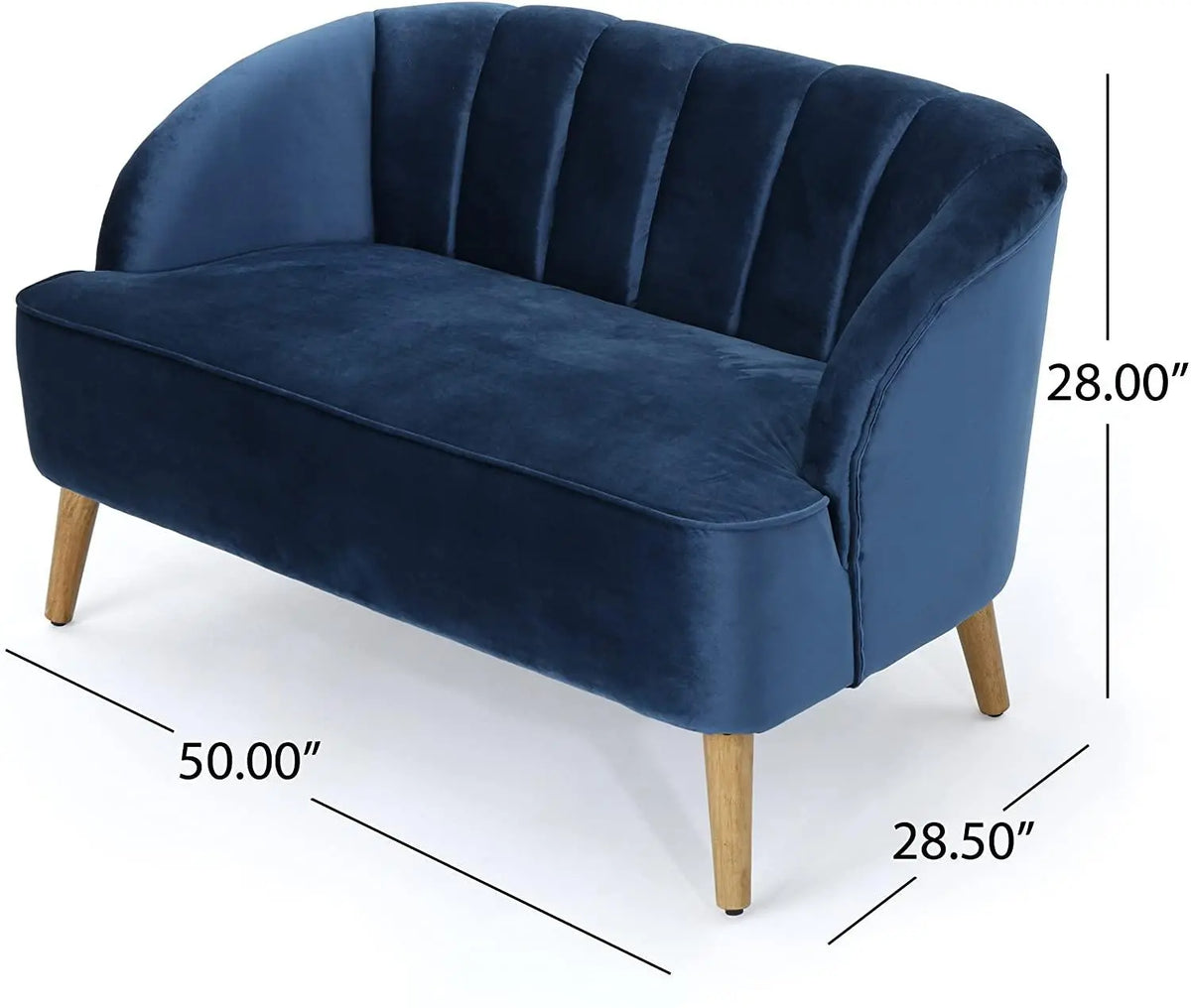 Amaia Modern Velvet Sofa - Ouch Cart