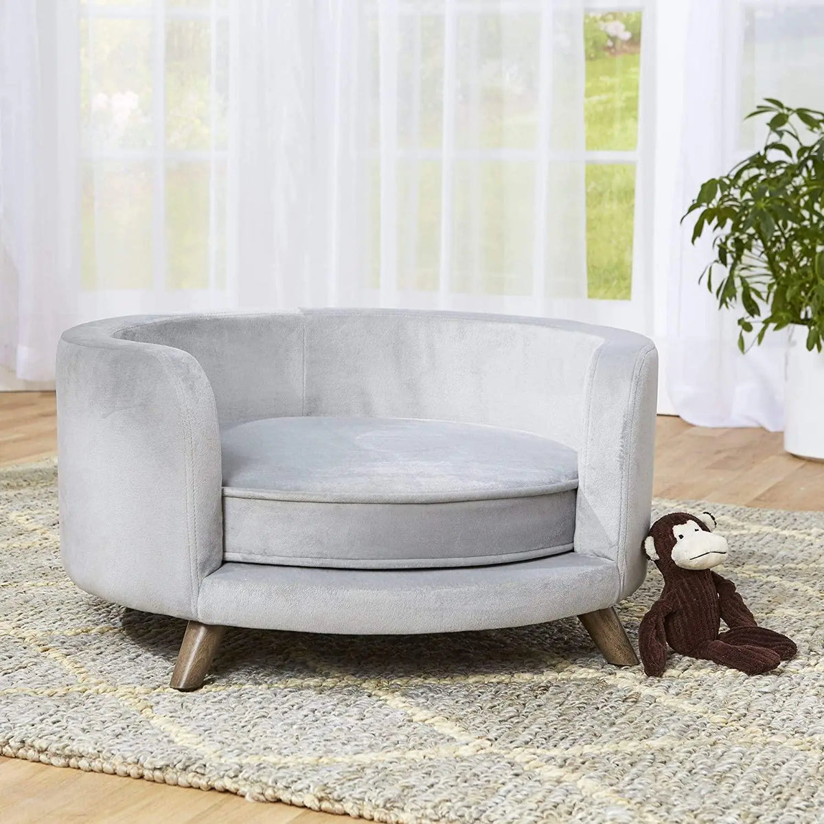 Rosie Sofa - Grey, Medium - Ouch Cart