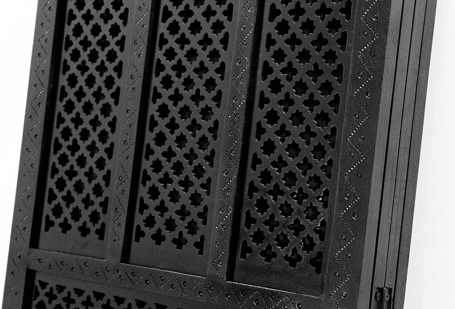 Wooden Handcrafted Partition Room Divider Separator for Living Room Office Partition Screen Room Divider Wood Partitions for Home Kitchen & Office - Ouch Cart