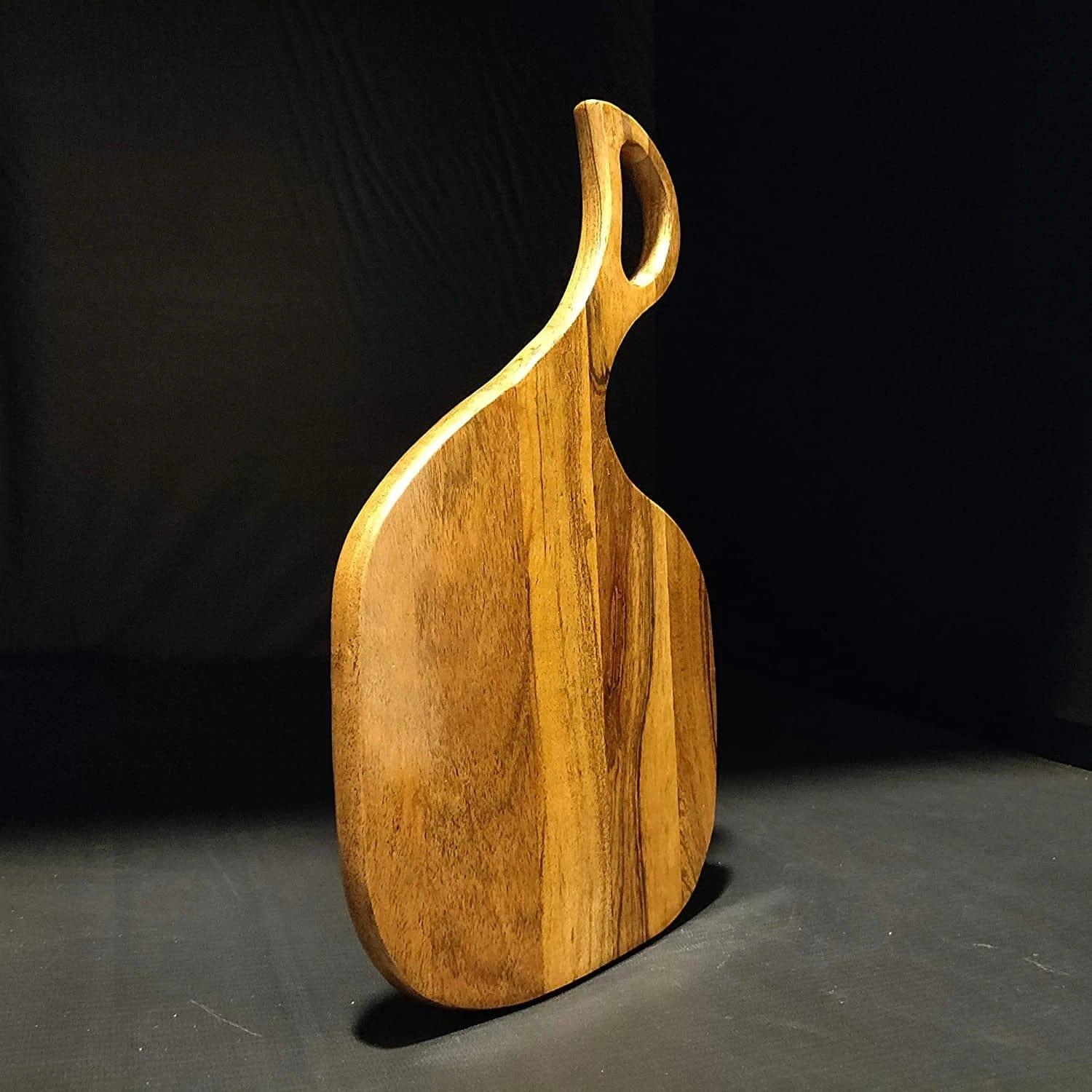 BEAUTIFULLY DESIGNED ACACIA WOOD CHOPPING BOARD - Ouch Cart
