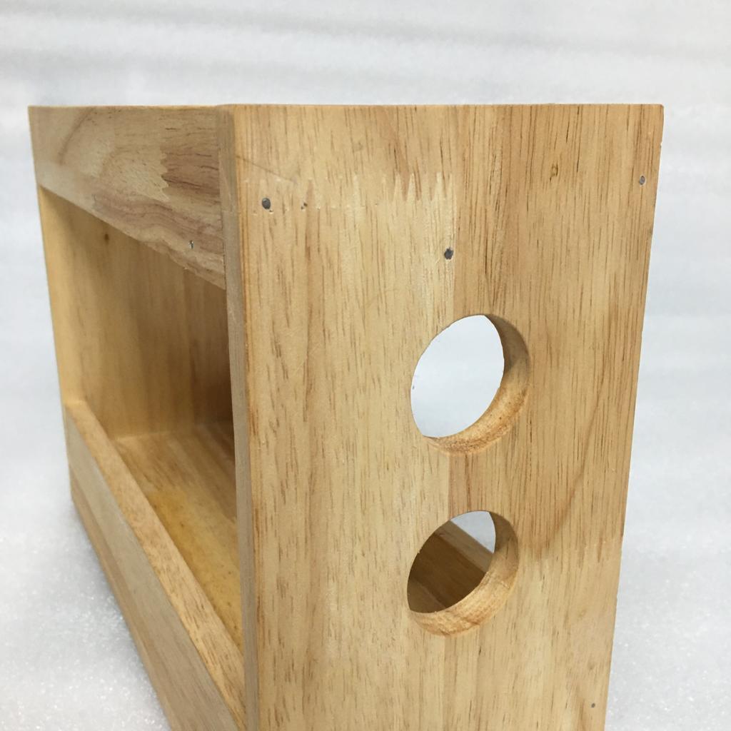 Sliding Kitchen Wooden Spice/Condiment Rack One Slide With 28 Bottles ( With Complementary Coaster ) By Miza - Ouch Cart