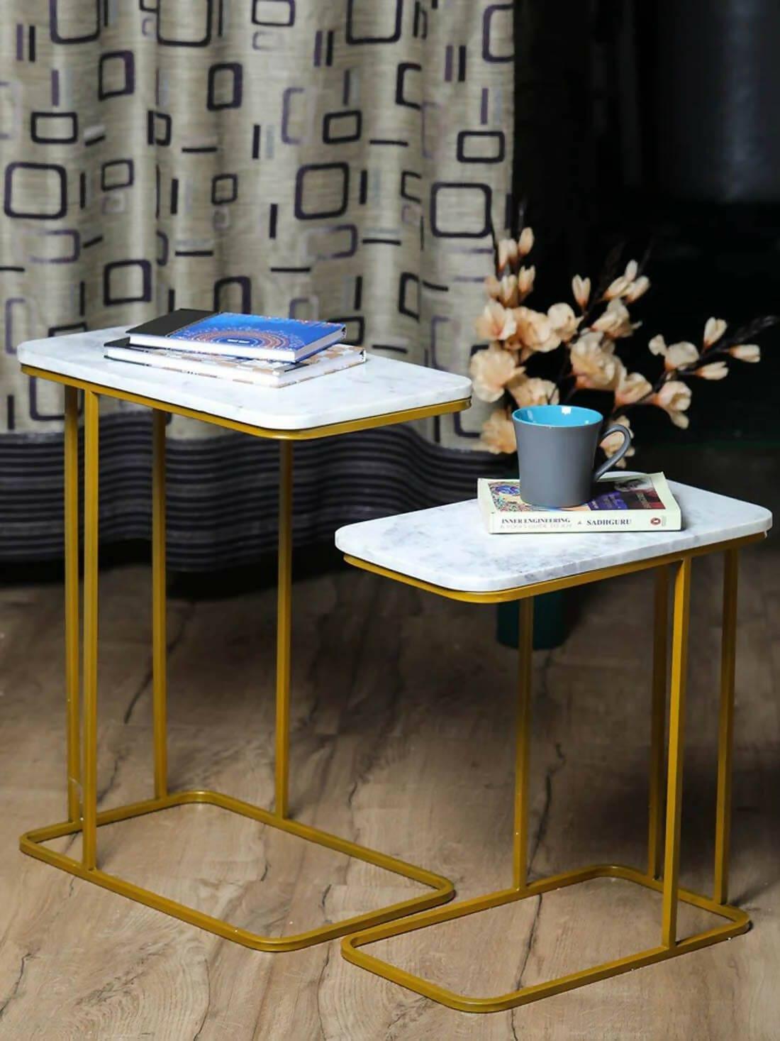 Barack Nesting Coffee Table Set Of 2 - Ouch Cart