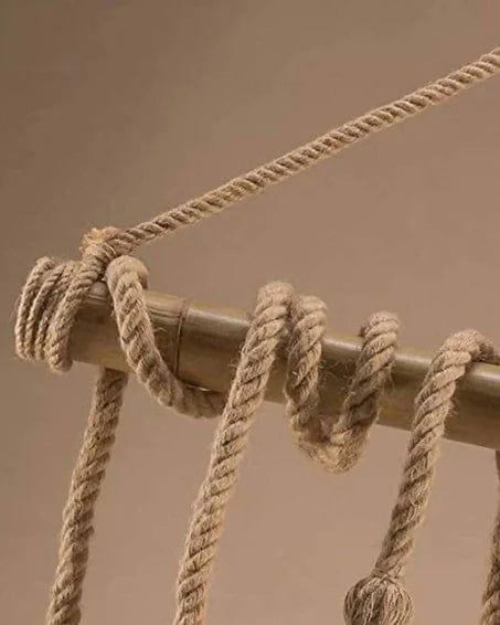 Pendant Hanging Lamps Bamboo Lighting (6-Light) - Ouch Cart