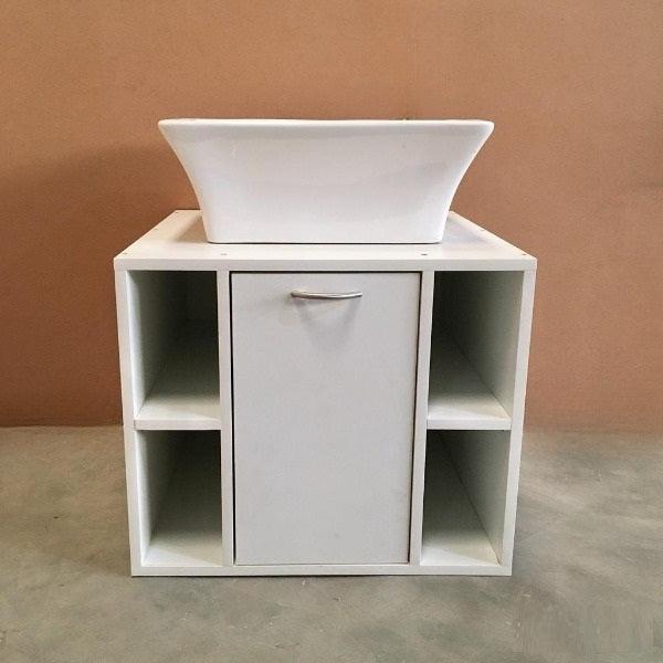 Bathroom Multilayer Vanity For Over The Counter Washbasin By Miza - Ouch Cart