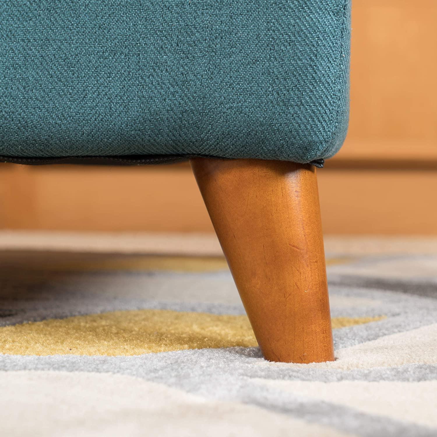 Harper Fabric Storage Ottoman - Ouch Cart