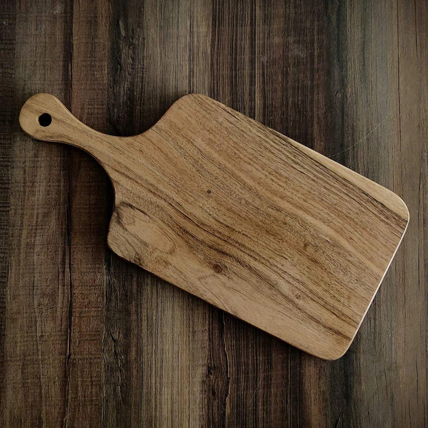 BEAUTIFULLY DESIGNED MODERN CHOPPING BOARD || ACACIA WOOD - Ouch Cart