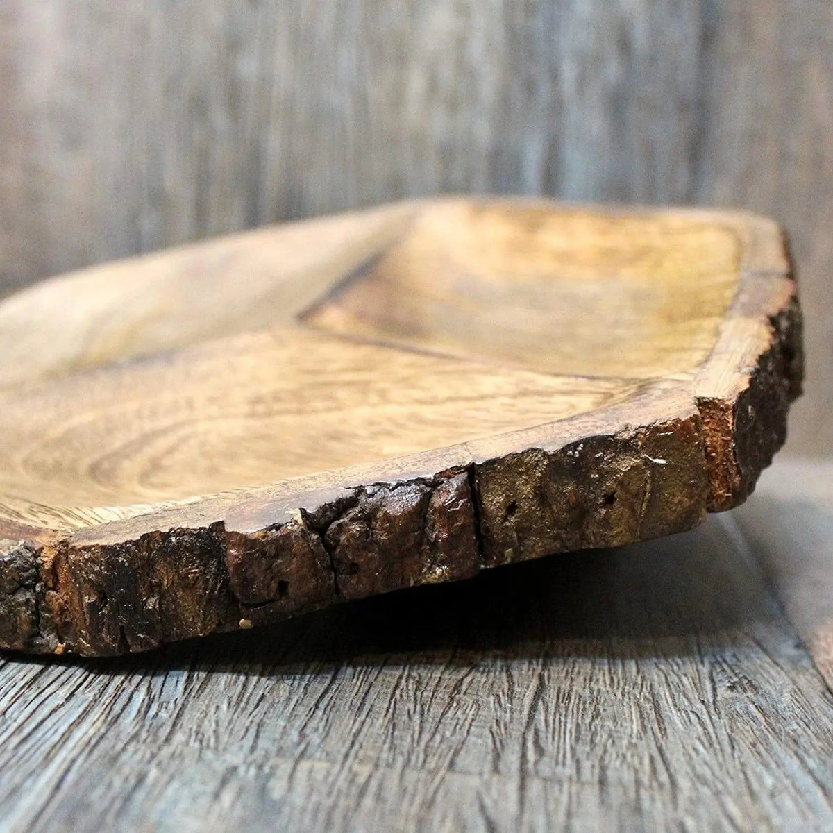 WOODEN ANTIQUE MULTIPURPOSE TRAY - Ouch Cart